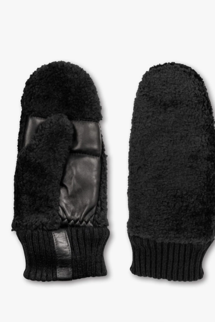 Day teddy Mittens - Svart - Tilbehør - Helt Dilla AS