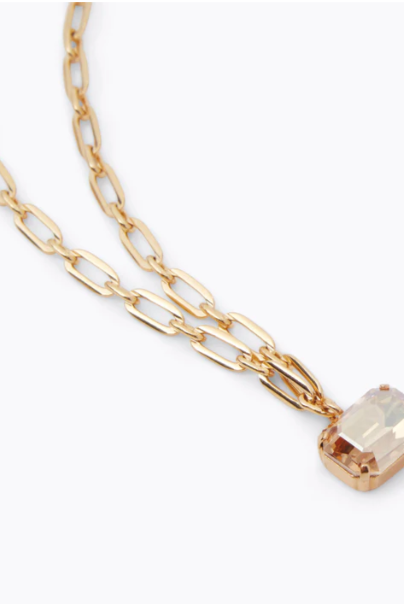 Mini Lydia Necklace - Golden Shadow - Tilbehør - Helt Dilla AS