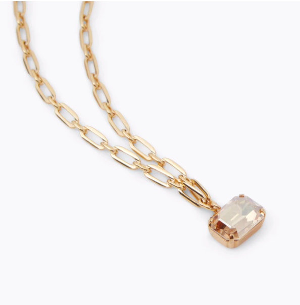 Mini Lydia Necklace - Golden Shadow - Tilbehør - Helt Dilla AS