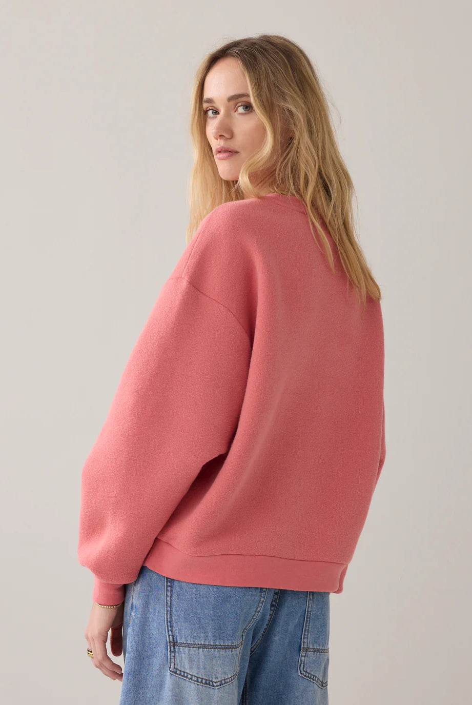 Jersey Soft Sweat - Faded Rose - Genser - Helt Dilla AS