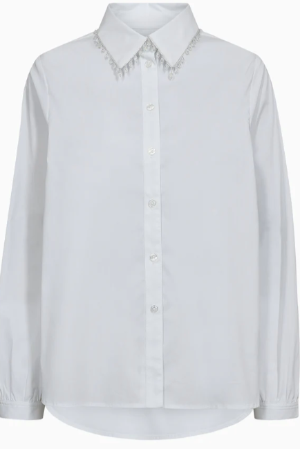 Dahlia shirt - hvit - Bluser - Helt Dilla AS