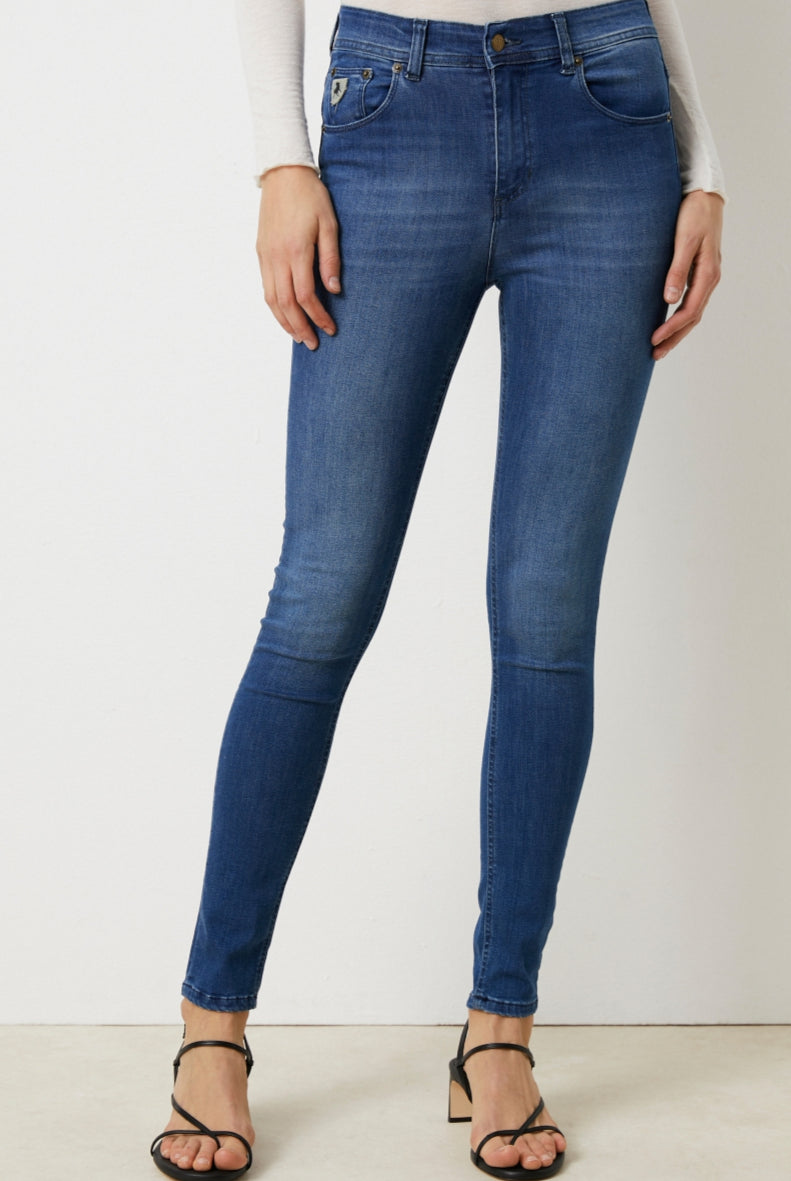 Celia - Leia Teal Stone - Jeans - Helt Dilla AS