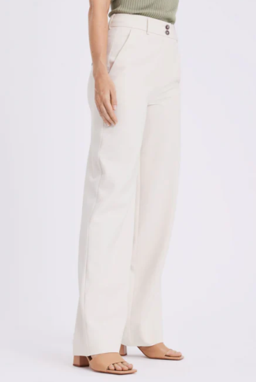 Sophia Regular - Ivory Melange - Bukser - Helt Dilla AS