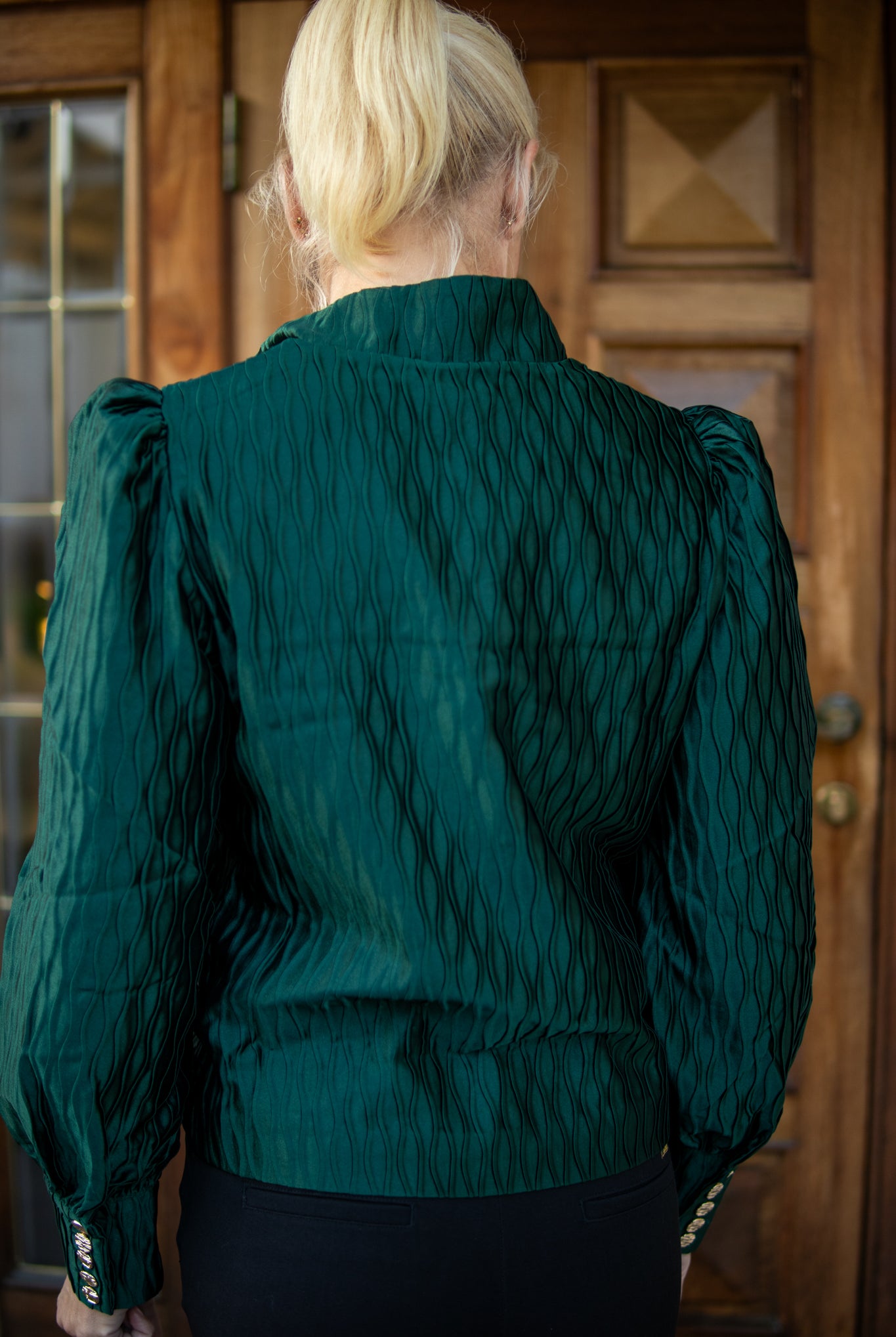 Ripple Skjorte - Grønn - Bluser - Helt Dilla AS