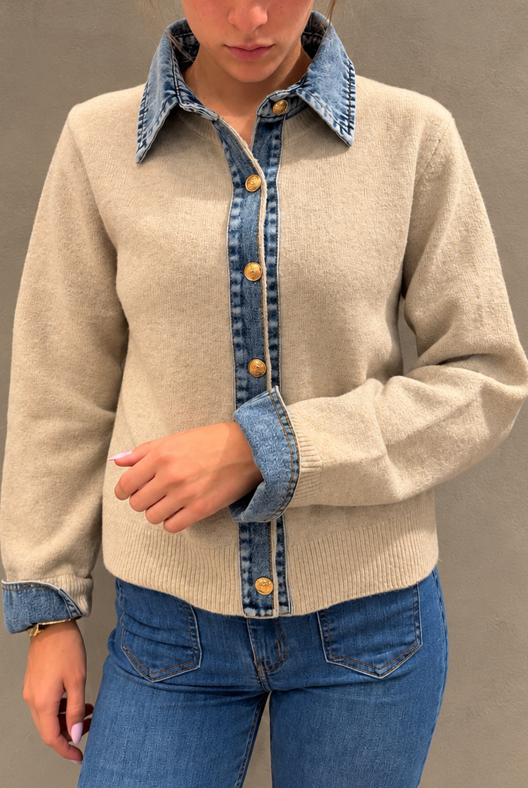 Luzabelle Cardigan - Camel - Cardigans - Helt Dilla AS