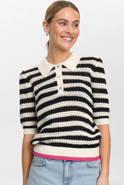 Villia SS pullover - Caviar - Genser - Helt Dilla AS