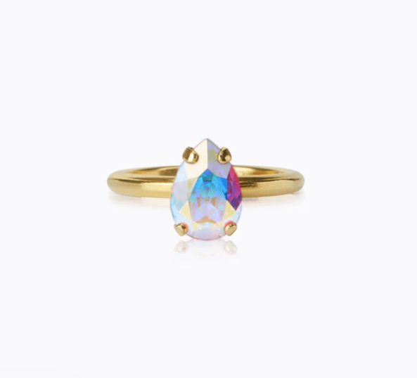 Petite Drop Ring - Aurora boreale - Tilbehør - Helt Dilla AS