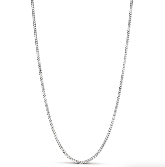 Necklace Curb - sølv - Tilbehør - Helt Dilla AS