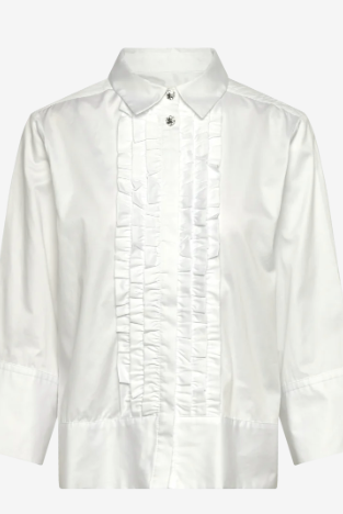 Vinny Skjorte - Bright White - Skjorter - Helt Dilla AS