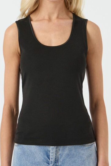 YasPaloma Tank Top - black - Genser - Helt Dilla AS