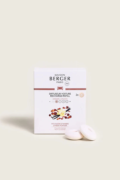 Car Diffuser Refill - Amber Powder - Tilbehør - Helt Dilla AS