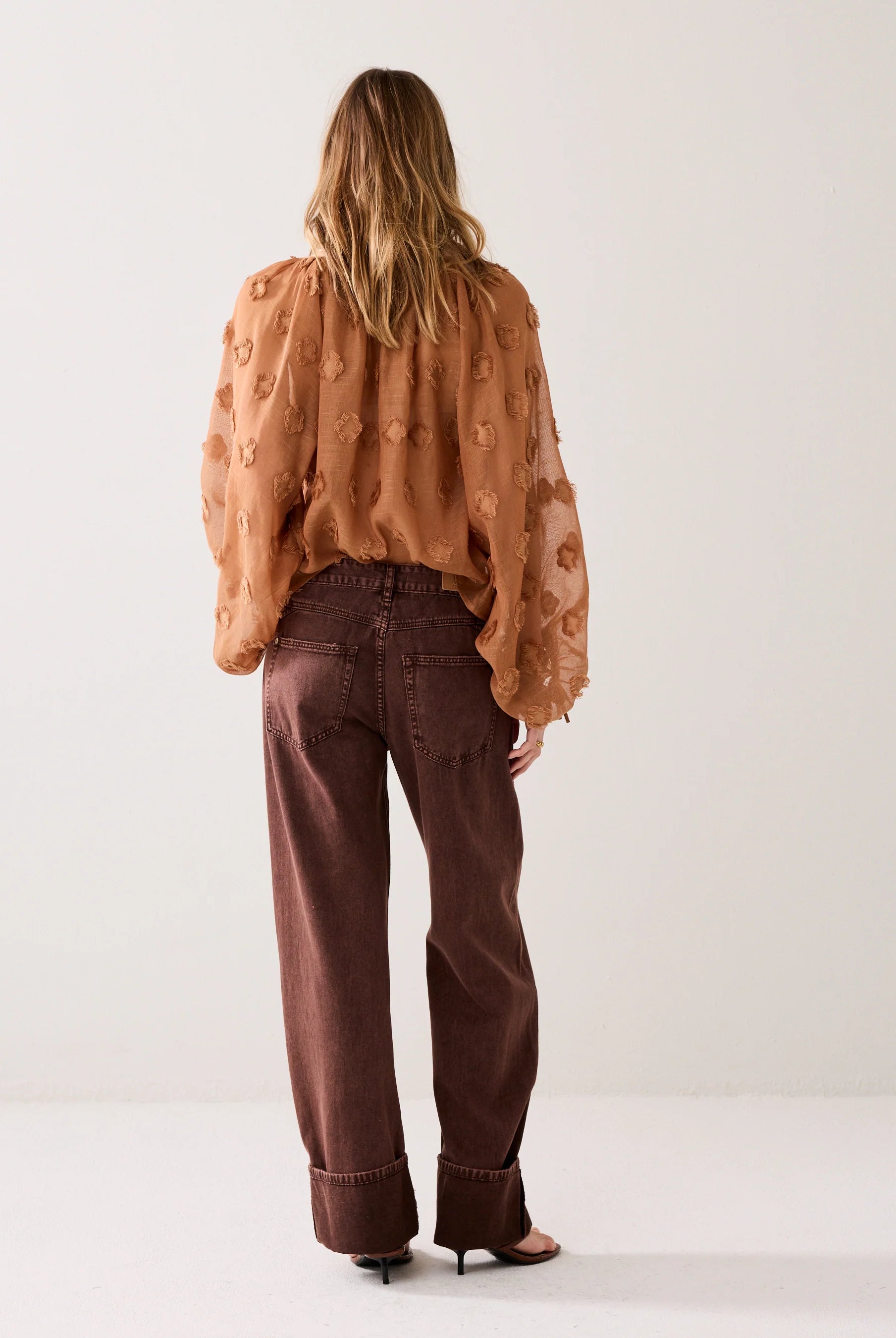 BAGGY TROUSERS - Brown - Bukser - Helt Dilla AS