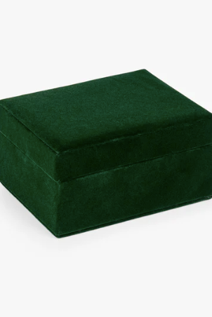 Small Velour Smykkeskrin - Tilbehør - Helt Dilla AS