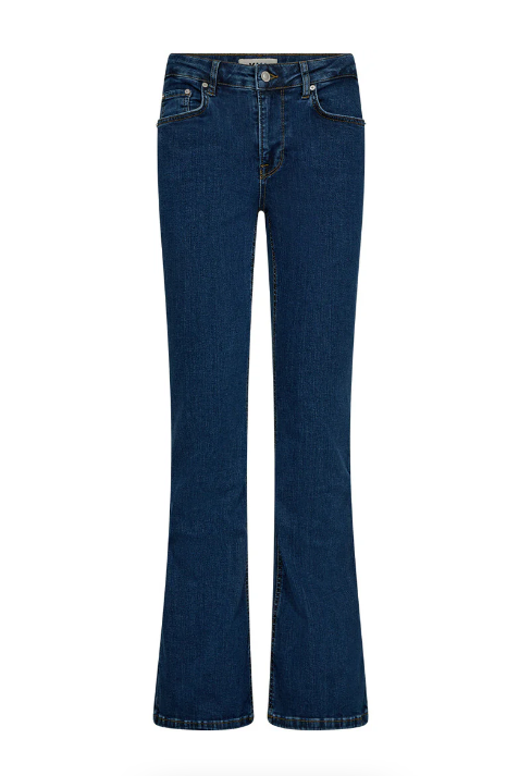 Charlotte Jeans - Wash Undone Mid Indigo - Jeans - Helt Dilla AS