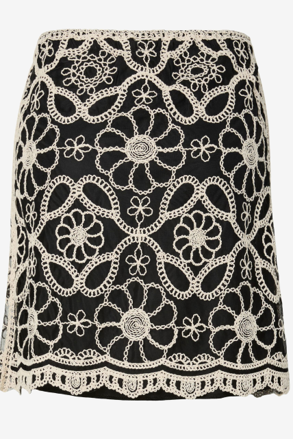 Cilia HW Crochet Skirt - Fest - Skjørt - Helt Dilla AS