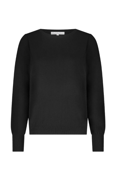 Sweet Puff Sleeve - Black - Genser - Helt Dilla AS