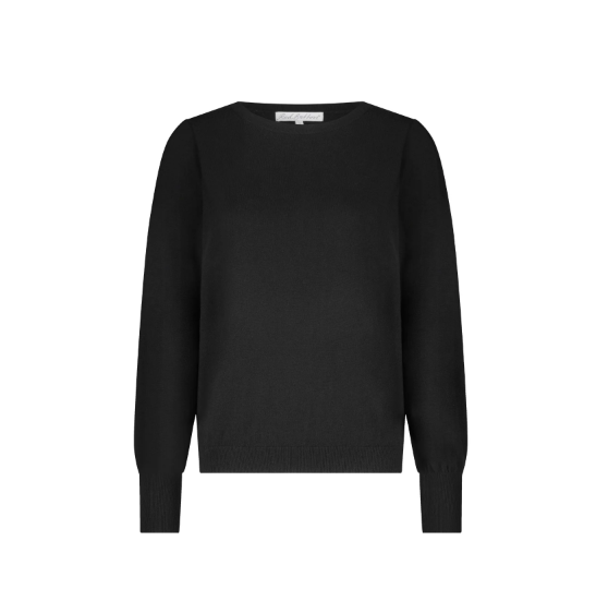 Sweet Puff Sleeve - Black - Genser - Helt Dilla AS