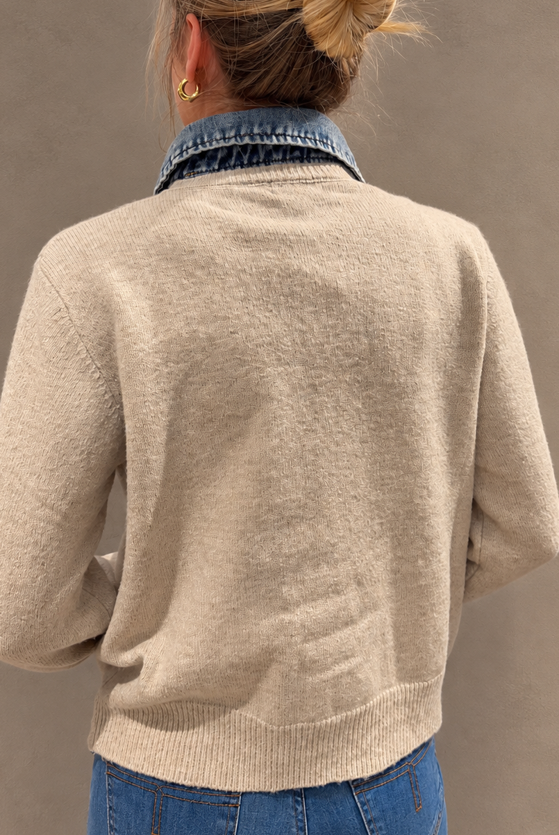 Luzabelle Cardigan - Camel - Cardigans - Helt Dilla AS