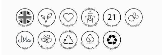 Palette Nail Paint - Parma Violet - Tilbehør - Helt Dilla AS