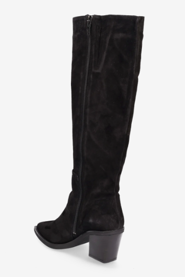 Marthe Boots - Black Suede - Sko - Helt Dilla AS