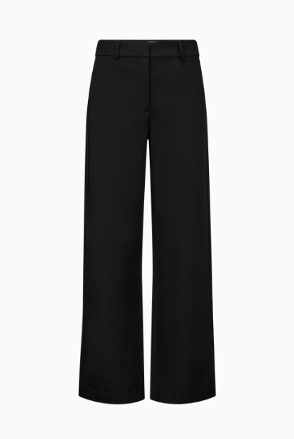 Andrea Wide Pant - Black - Bukser - Helt Dilla AS