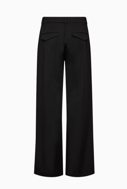 Andrea Wide Pant - Black - Bukser - Helt Dilla AS