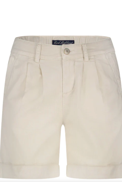 Cleo Short cotton linen - Pearl - Shorts - Helt Dilla AS