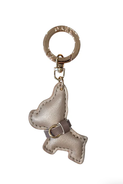 Puppy Bag Charm - Sparkled Sand W/ Warm Taupe - Tilbehør - Helt Dilla AS