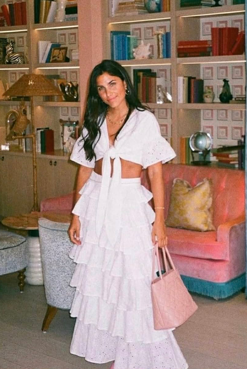 ANGEL MAXI SKIRT - WHITE - Skjørt - Helt Dilla AS