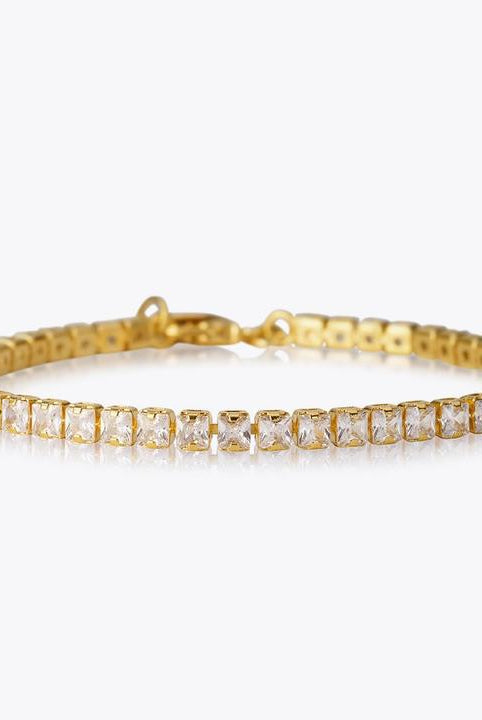 Zara bracelet gold - crystal - Tilbehør - Helt Dilla AS