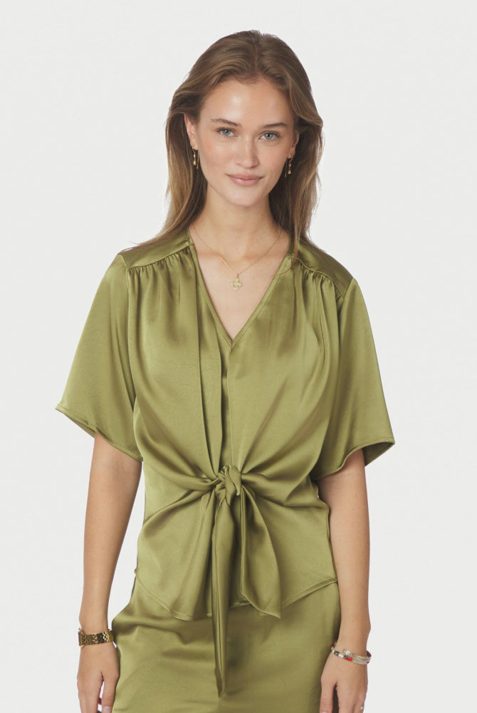 Casadia Heavy Sateen Blouse - Bluser - Helt Dilla AS