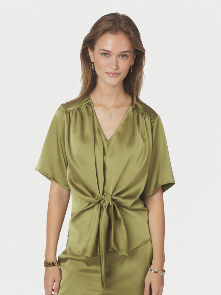 Casadia Heavy Sateen Blouse - Bluser - Helt Dilla AS