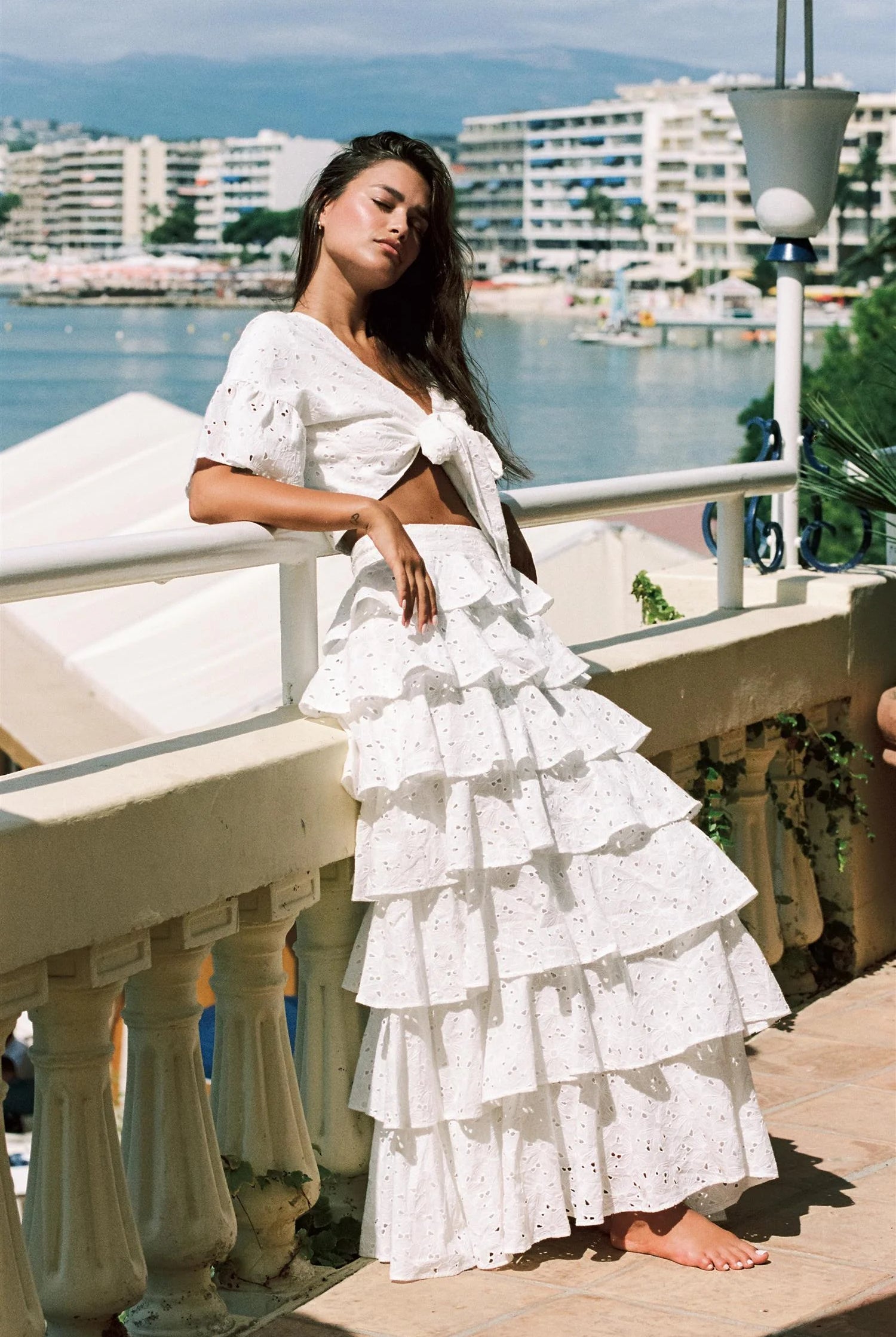ANGEL MAXI SKIRT - WHITE - Skjørt - Helt Dilla AS