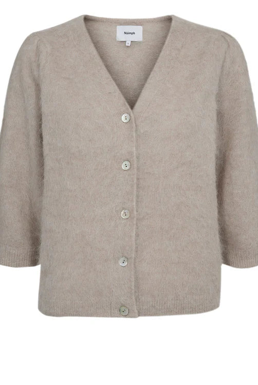 Suri Brushed SS Cardigan - Chateau Grey - Cardigans - Helt Dilla AS