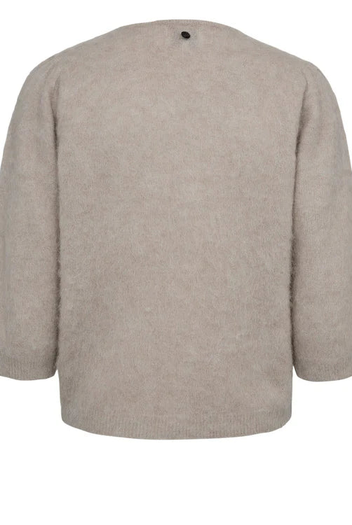 Suri Brushed SS Cardigan - Chateau Grey - Cardigans - Helt Dilla AS