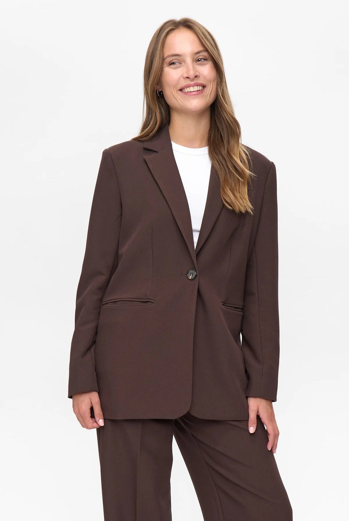 Bussy Blazer - Coffee Brown - Blazer - Helt Dilla AS