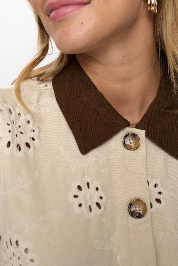 NuEnora Jacket - Irish cream - Jakke - Helt Dilla AS