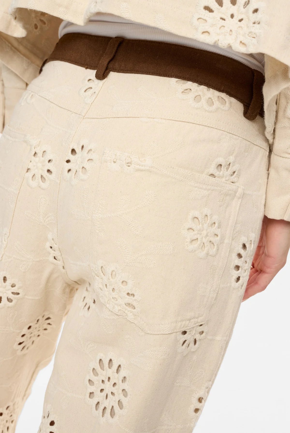 NuEnora Pants - Irish Cream - Bukser - Helt Dilla AS