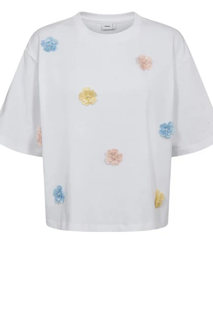NuFleura Long T-Shirt - Skyway - T-skjorter - Helt Dilla AS