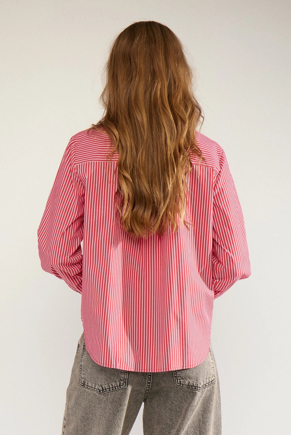 NuPaloma Tie Shirt - Goji Berry - Skjorter - Helt Dilla AS