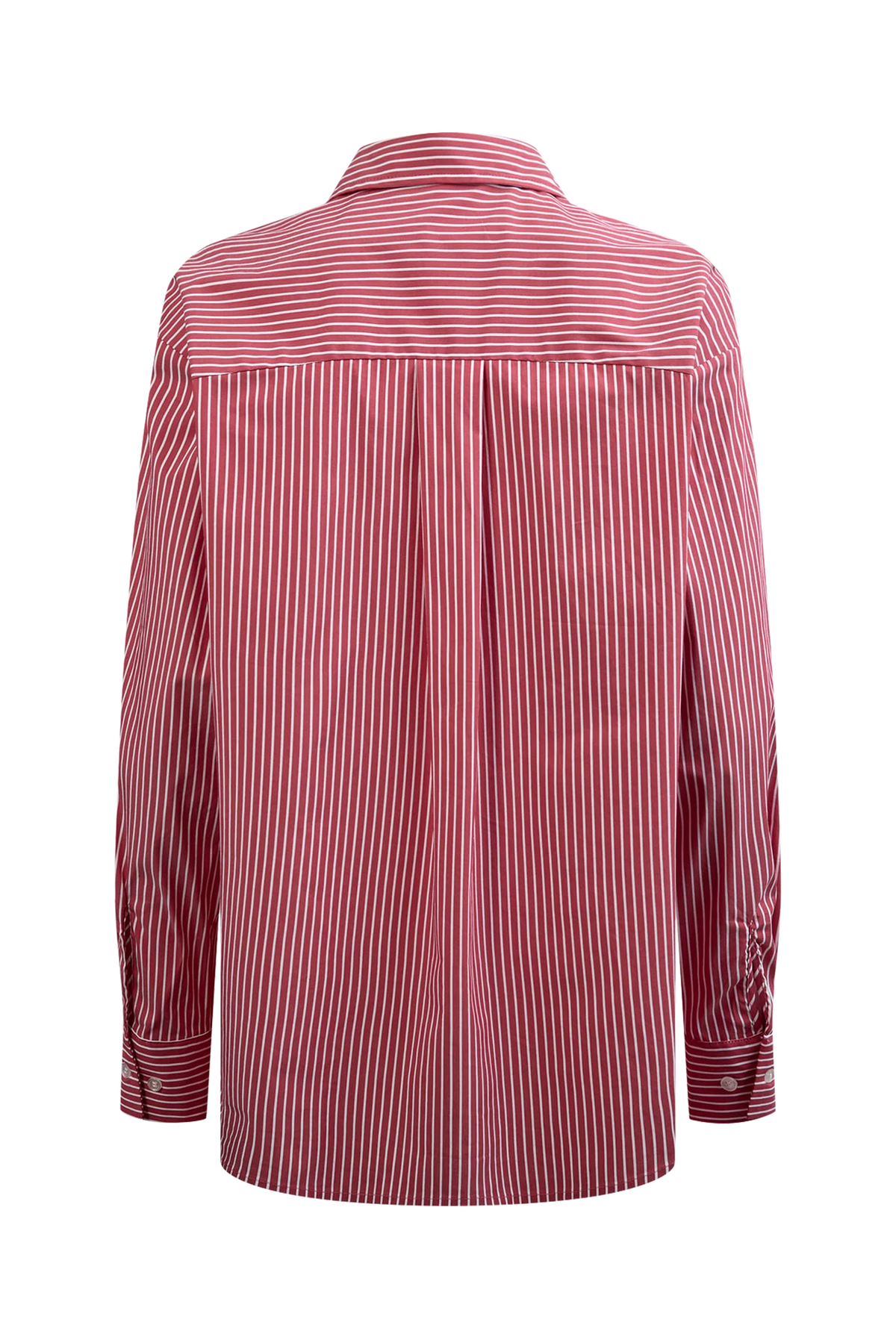 NuPaloma Bow Shirt - Goji Berry - Skjorter - Helt Dilla AS