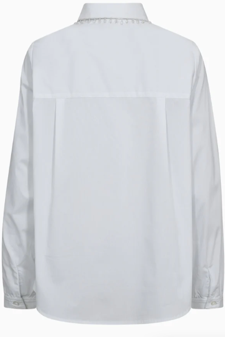 Dahlia shirt - hvit - Bluser - Helt Dilla AS