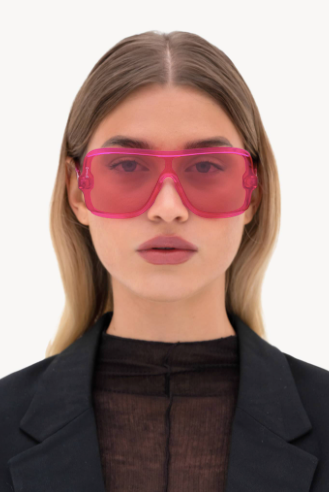 Jagger transparent - bright pink - Tilbehør - Helt Dilla AS