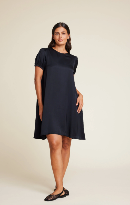 Luna viscose dress - Black - Kjoler - Helt Dilla AS