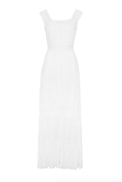 ROSA MAXI DRESS - WHITE - Kjoler - Helt Dilla AS