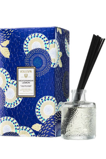 Reed Diffuser Mediterranean Lemon - 100ml - Tilbehør - Helt Dilla AS