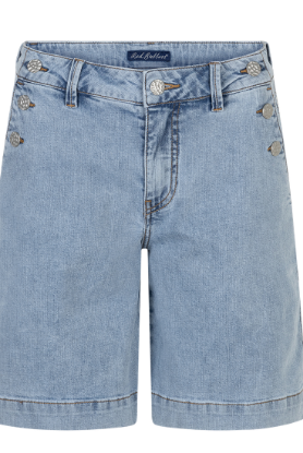 Bibette Short & Buttons Denim - Bleach - Shorts - Helt Dilla AS