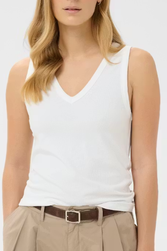Nikkia Singlet - Hvit - Singlet - Helt Dilla AS