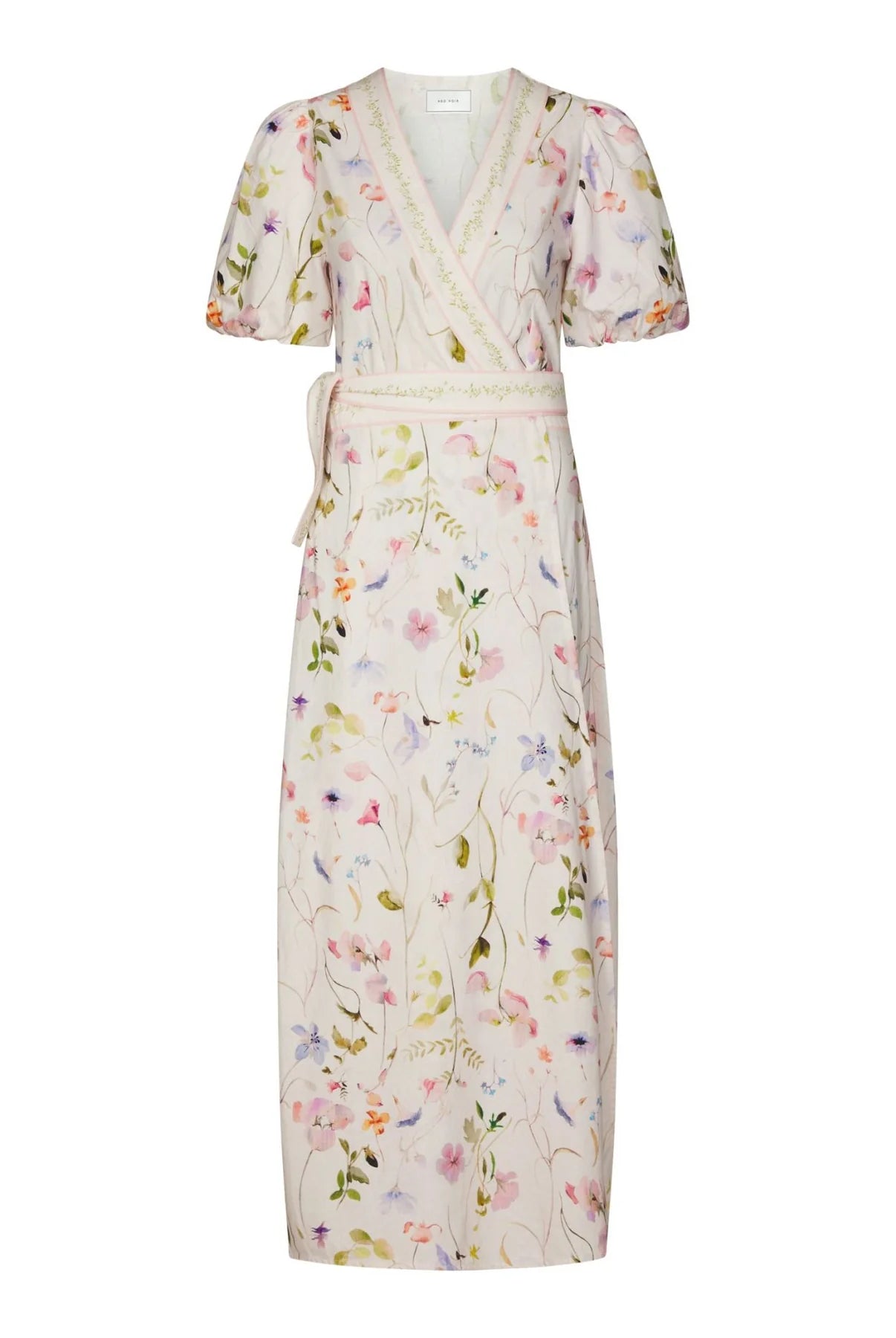 Clarine Flower Dress - Off White - Kjoler - Helt Dilla AS