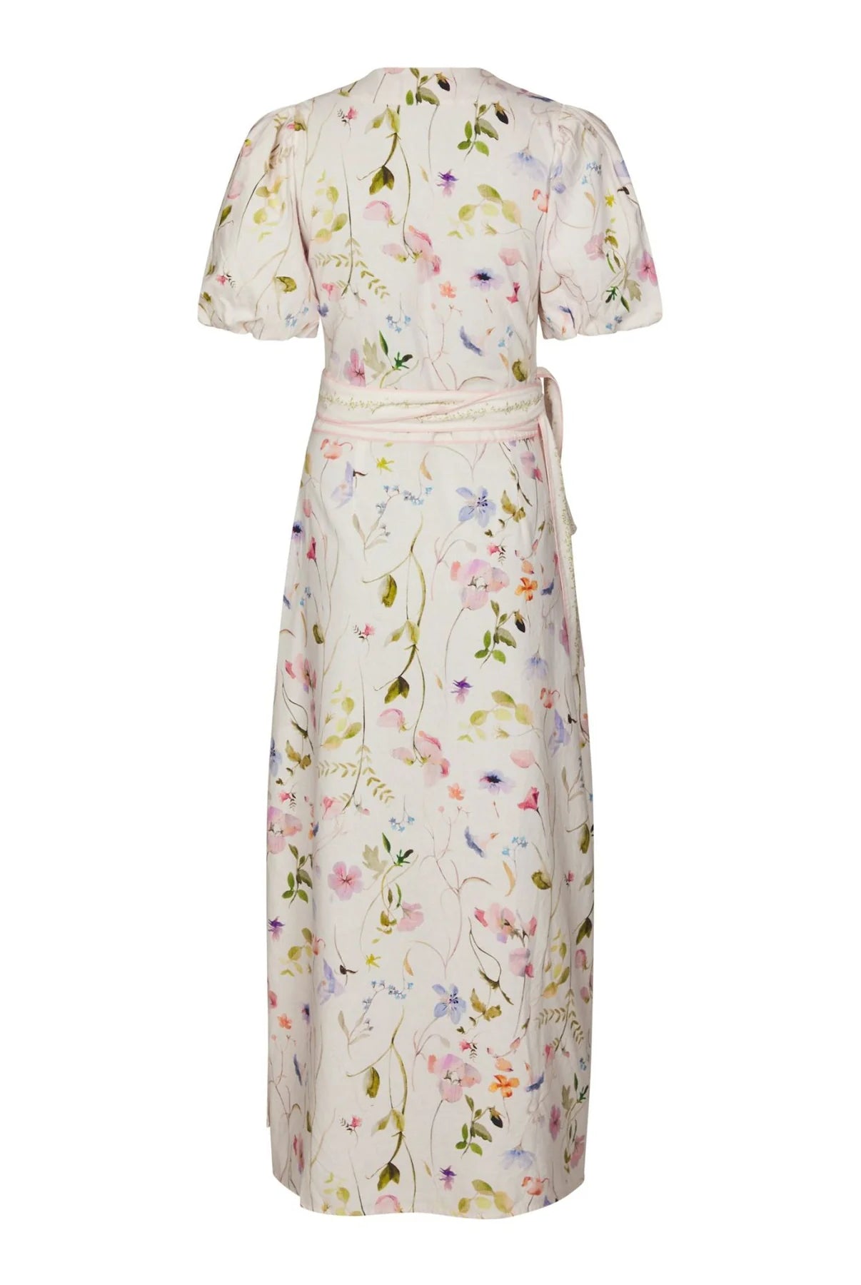 Clarine Flower Dress - Off White - Kjoler - Helt Dilla AS